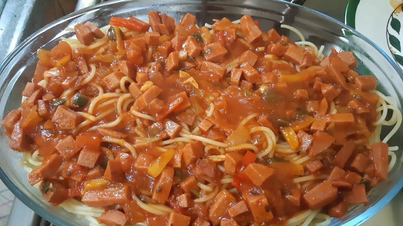 faça um delicioso macarrão com molho de mortadela  #receita simples e fácil #receita econômica