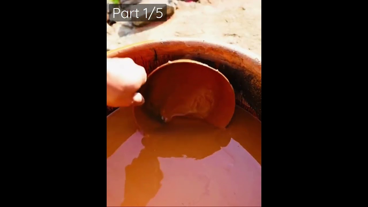The ancient method of making pear syrup #craft #fyp #shorts #ancient #craft #hardwork