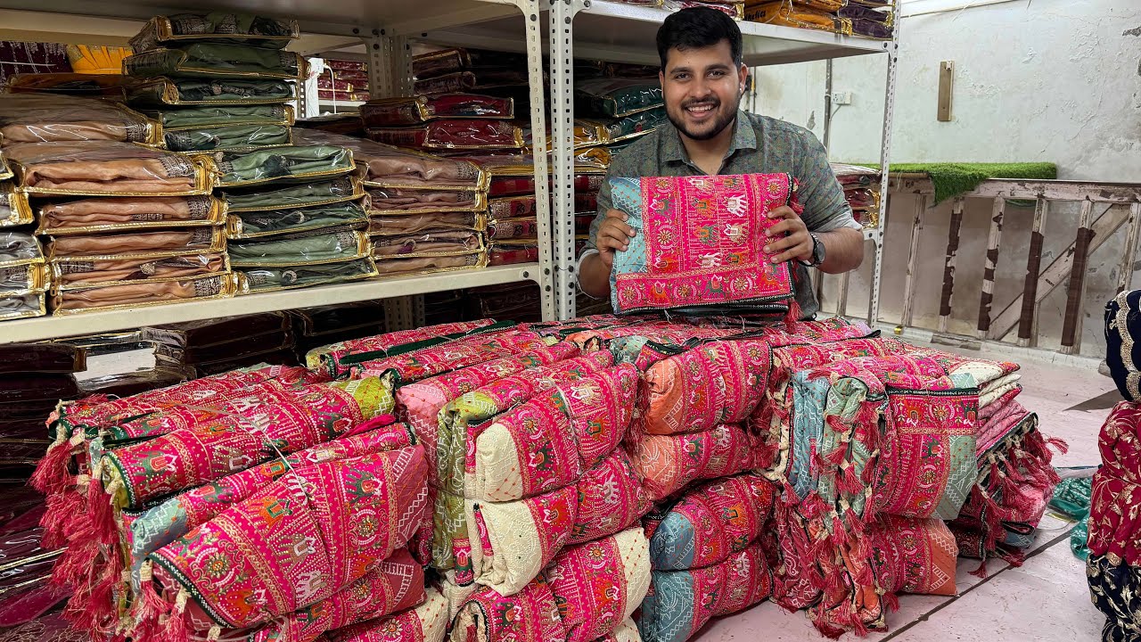 Latest Designer Gujarati Work Sarees ✨| Traditional Wedding Collection | Premium Handcrafted Designs