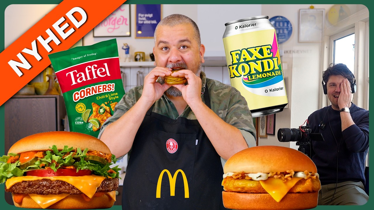 SOUR CREAM & ONION BURGER & BAR.BA.RA BRØD ⁉️ | MARTS 2026 NYHEDSVARER