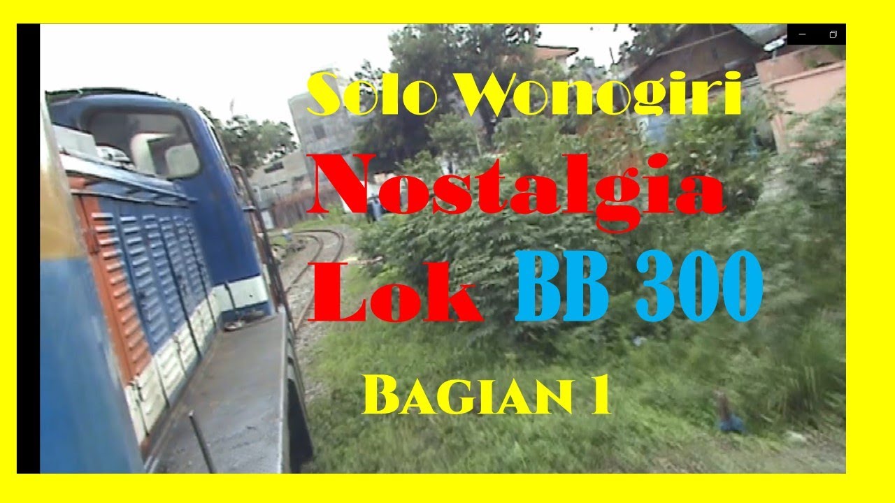 Solo Wonogiri Railway Nostalgia Locomotive BB 300