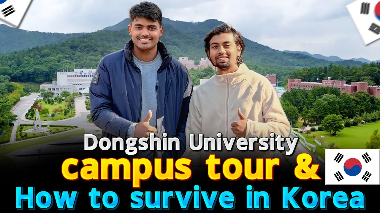 [Pocket Master] Dongshin University campus tour&How to survive in Korea✨