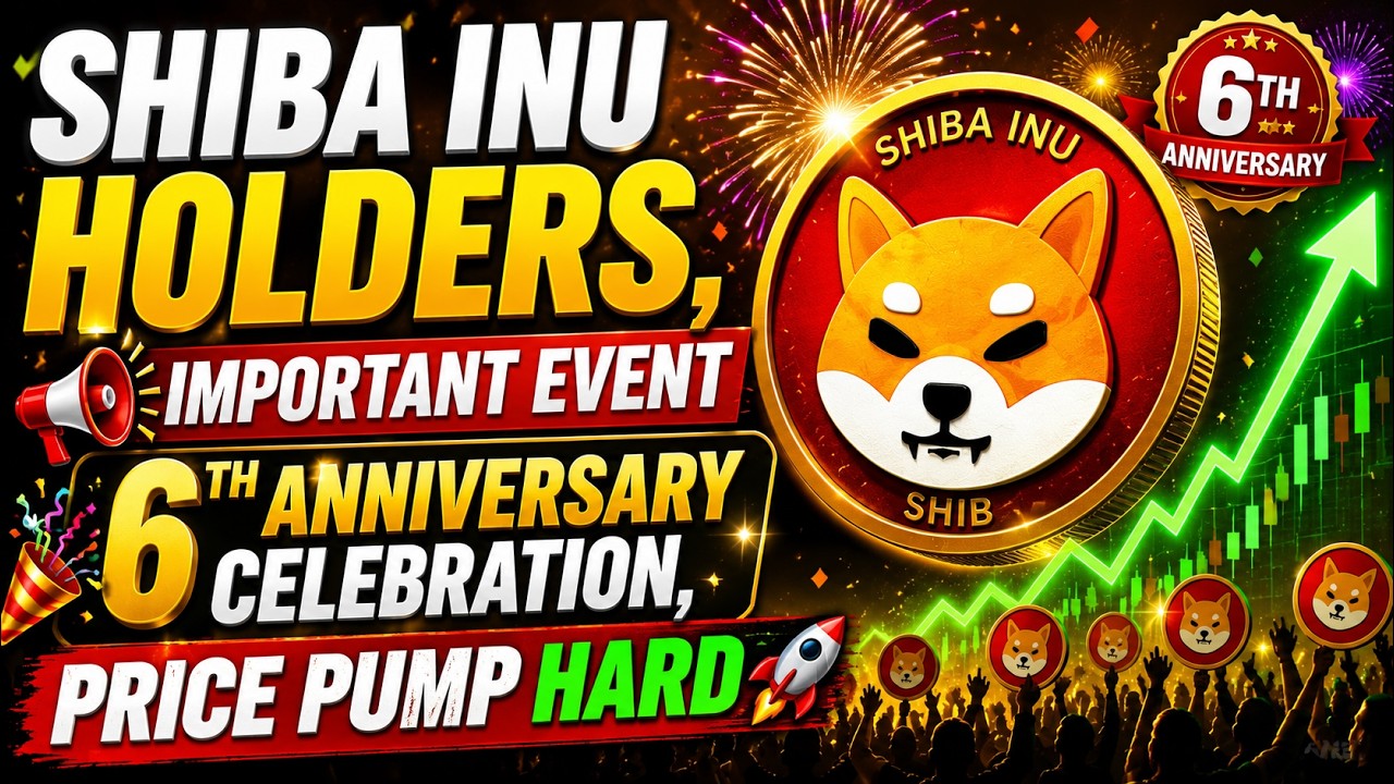 SHIBA INU HOLDERS! 6TH ANNIVERSARY CELEBRATION 🎉 PRICE PUMP HARD? | SHIB News Today