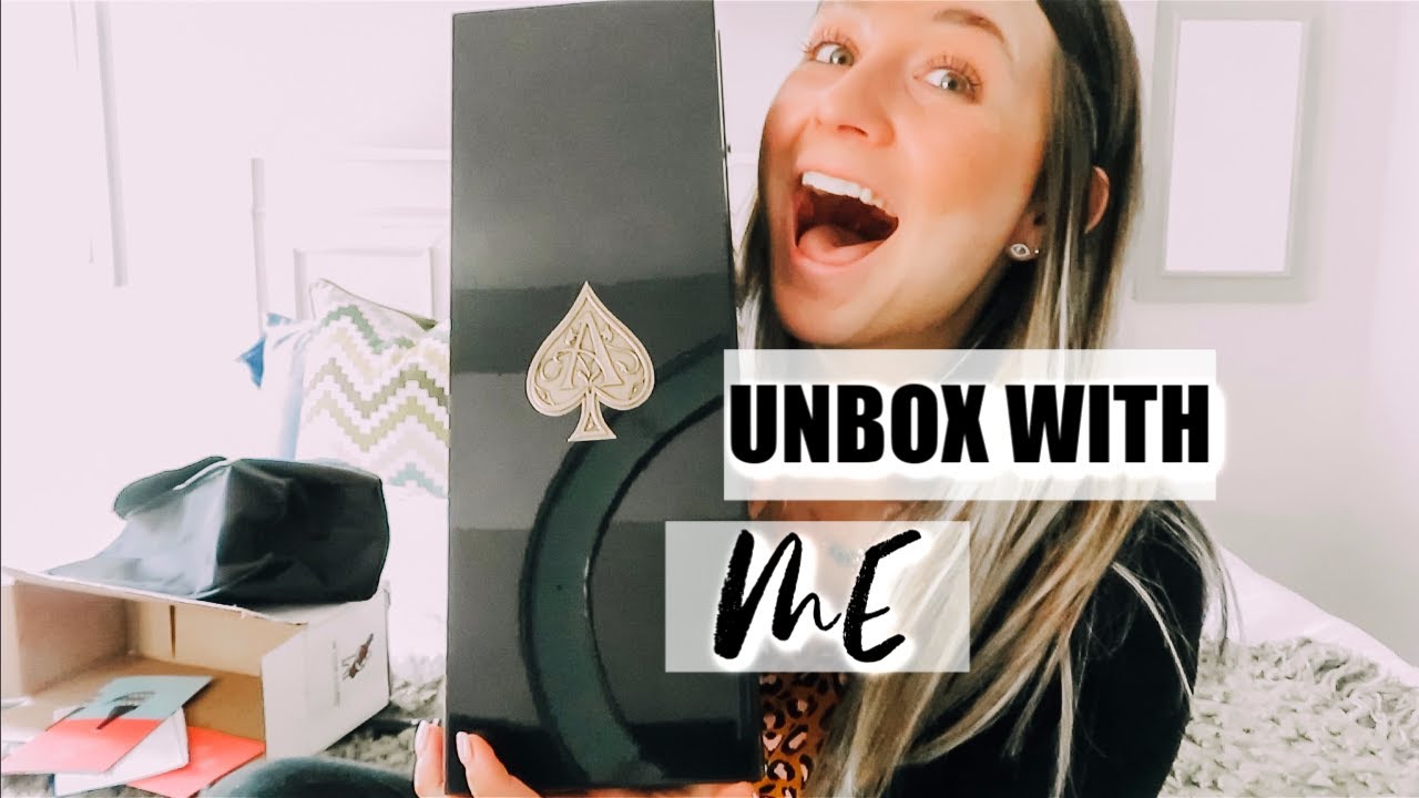 UNBOXING ACE OF SPADES CHAMPAGNE