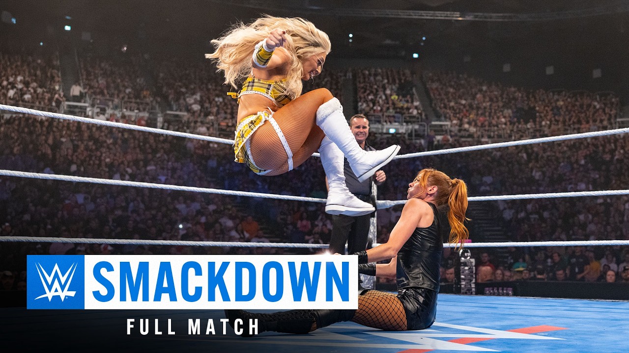 ПОЛНЫЙ МАТЧ: Tiffany Stratton & Jade Cargill против Becky Lynch & Nia Jax: SmackDown, 22 августа ...