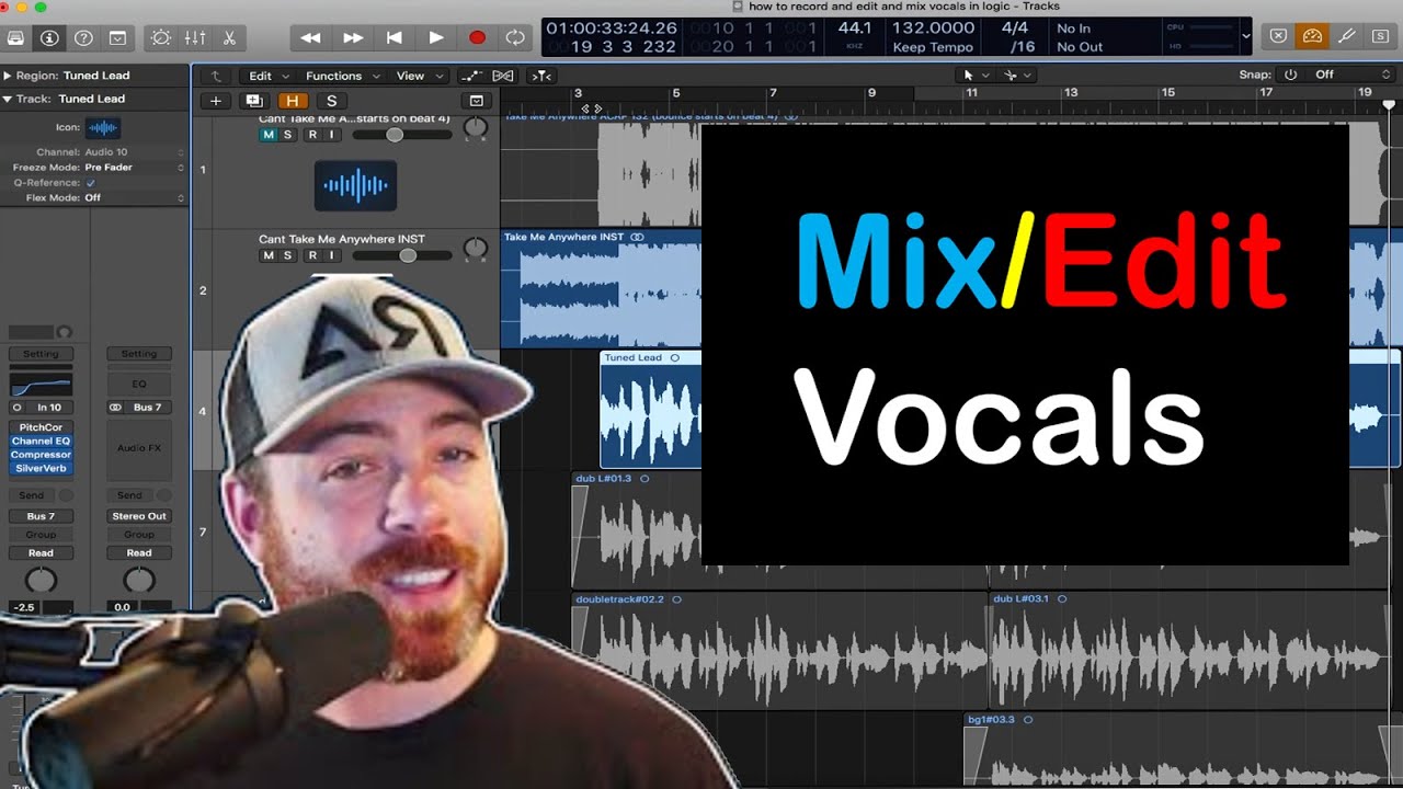 Как профессионально сводить вокал (Logic Pro X)
