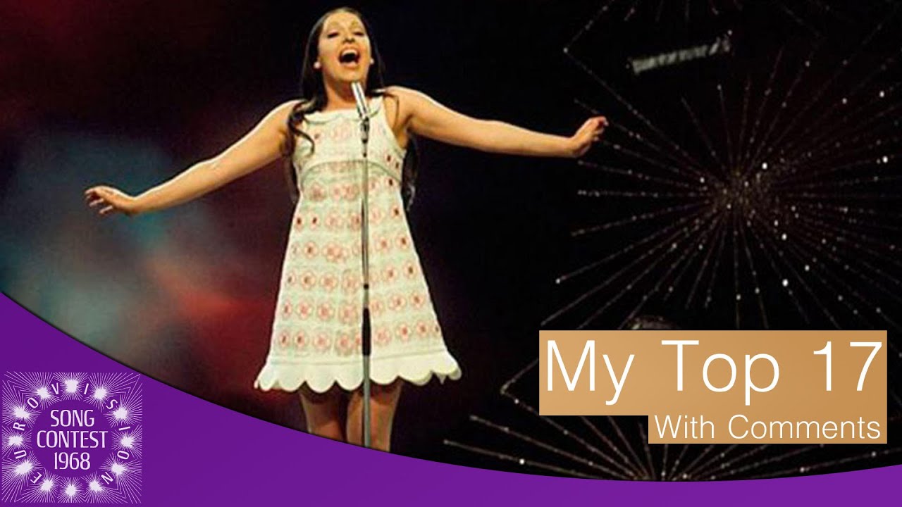 Eurovision Song Contest 1968 - My Top 17 [With Comments]