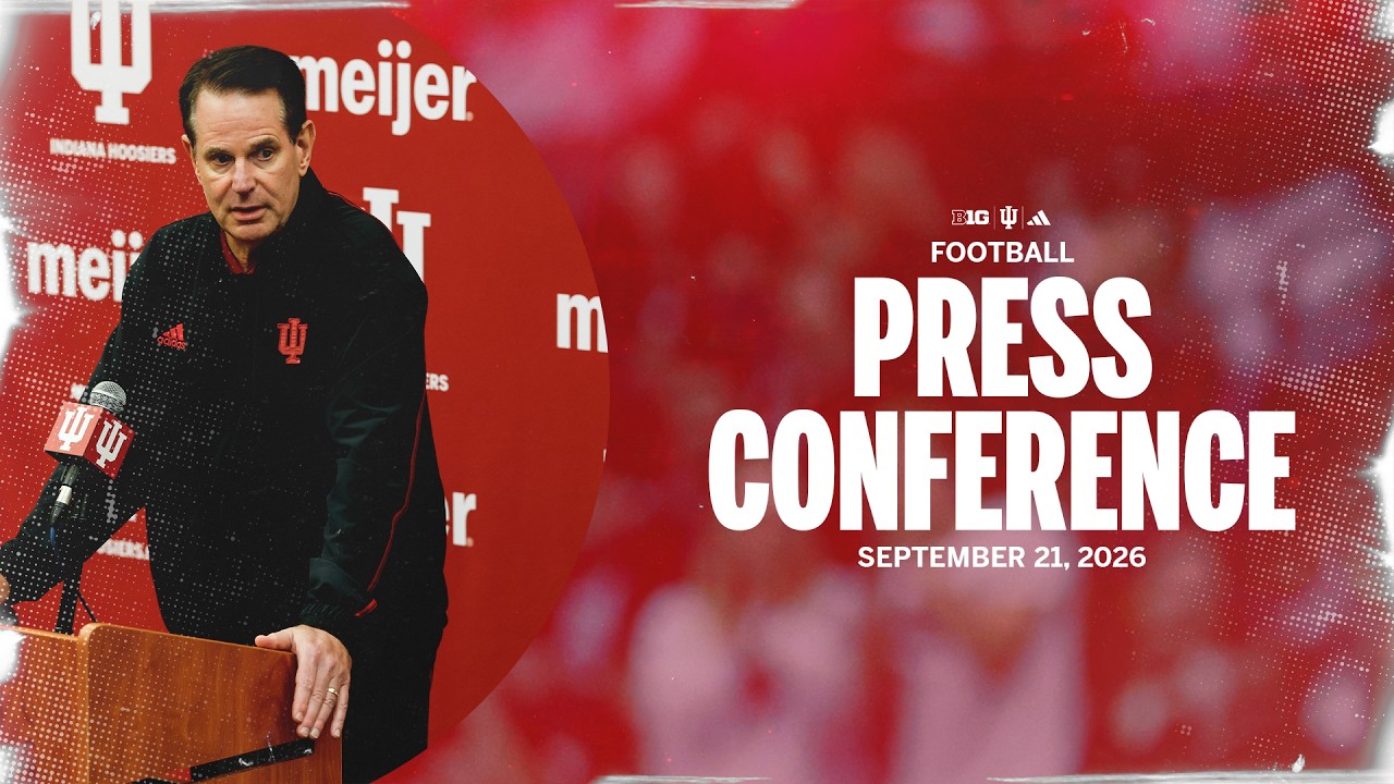 Indiana Football | Curt Cignetti Press Conference | 9/21/26
