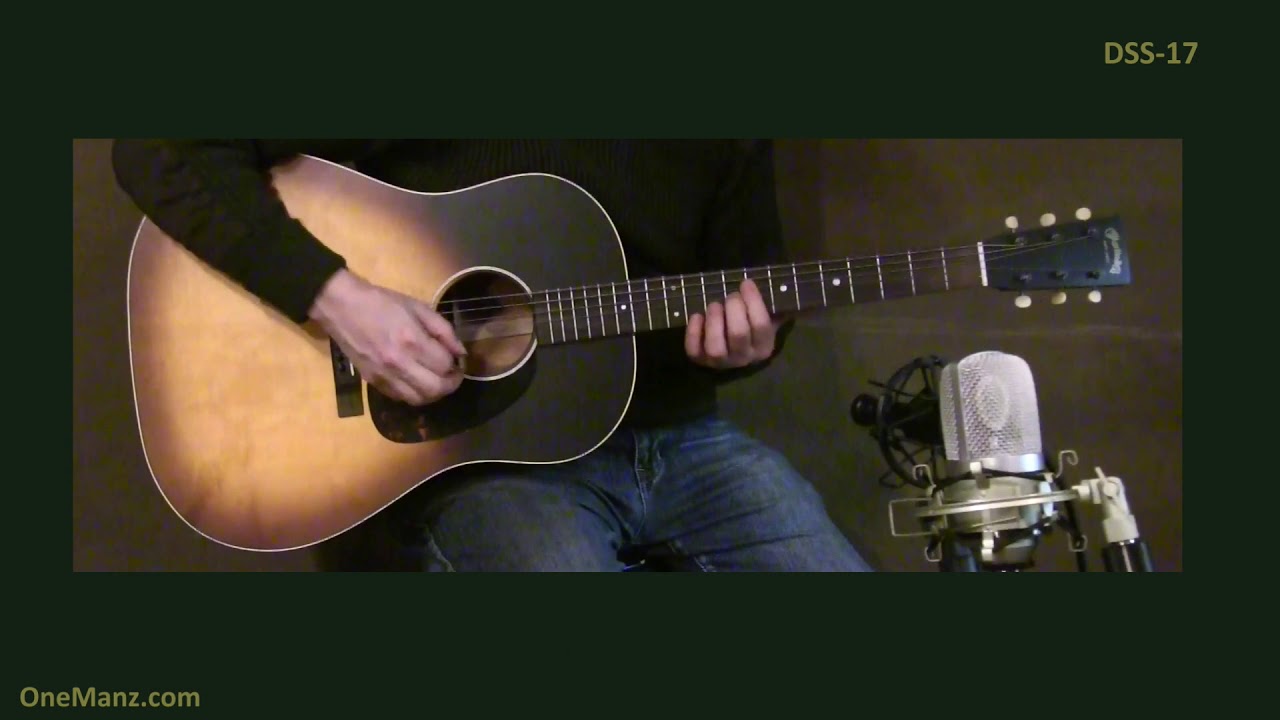 Martin DSS-17 Whiskey Sunset  /  Black Smoke -  Review at One Mans Guitar