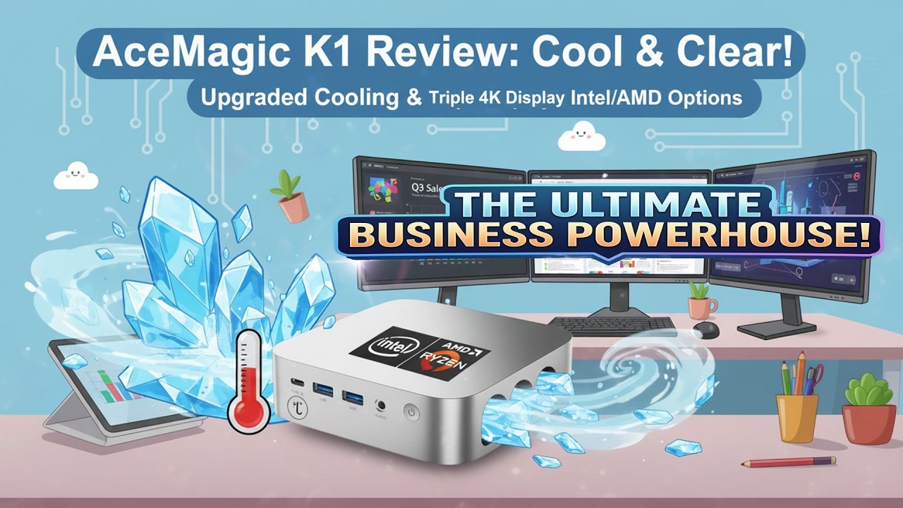 PART 1: ACEMAGIC Kron K1 Mini PC - Unboxing and Teardown