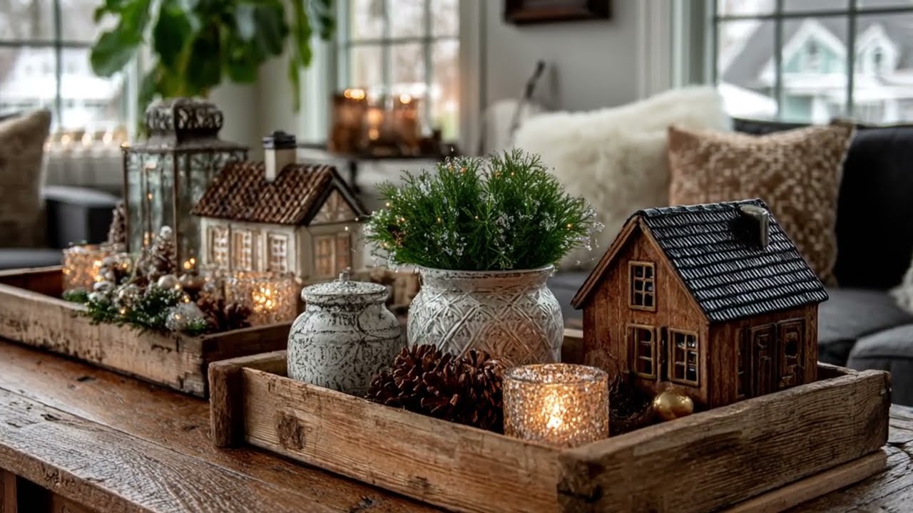 Rustic Country Christmas 2025 🎄 | 100+ Cozy Farmhouse Decor Ideas & Full Home Tour