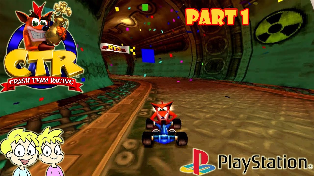Crash Team Racing - 60 FPS Widescreen - Part 1 - PlayStation Playthrough #BennyBros🎮