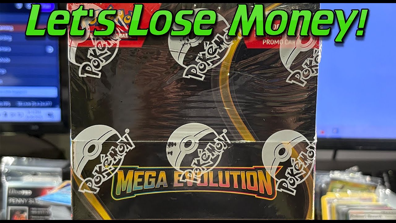Прибыль или убыток? Коробка с бустером Pokémon Mega Evolution за 300 долларов