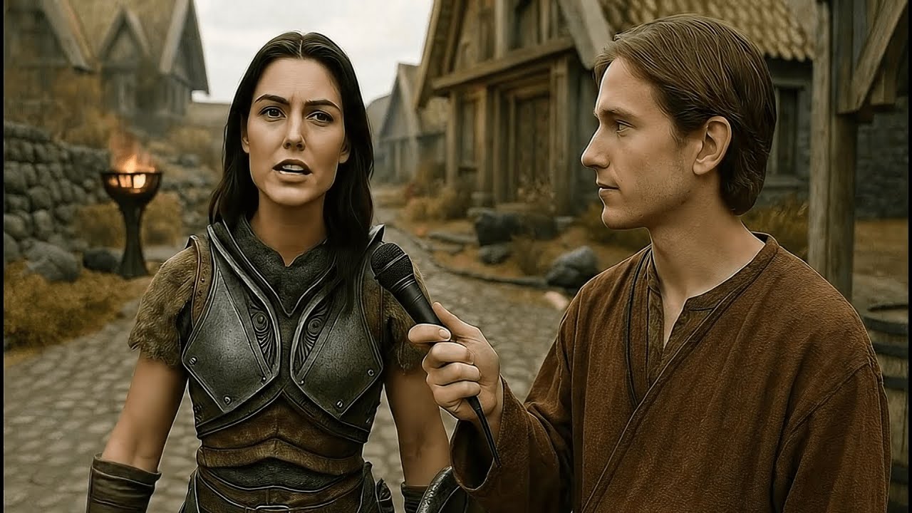 Мы взяли интервью у персонажей SKYRIM *Дикое*