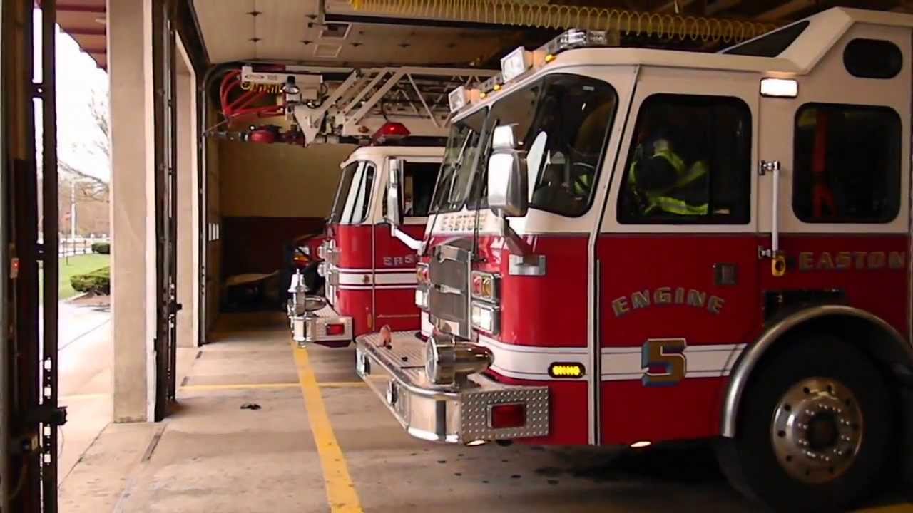 Easton MA Fire Dept Daisy tour ends for a call