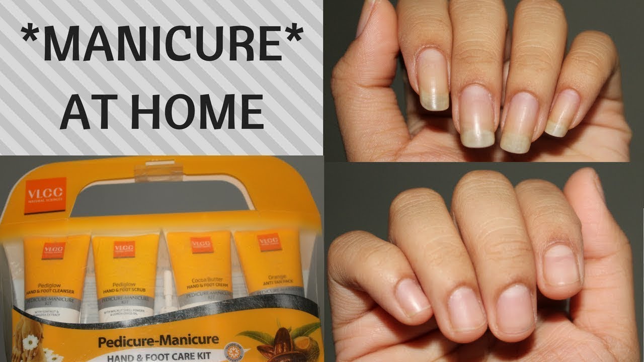 Salon Like Manicure at home with VLCC manicure kit