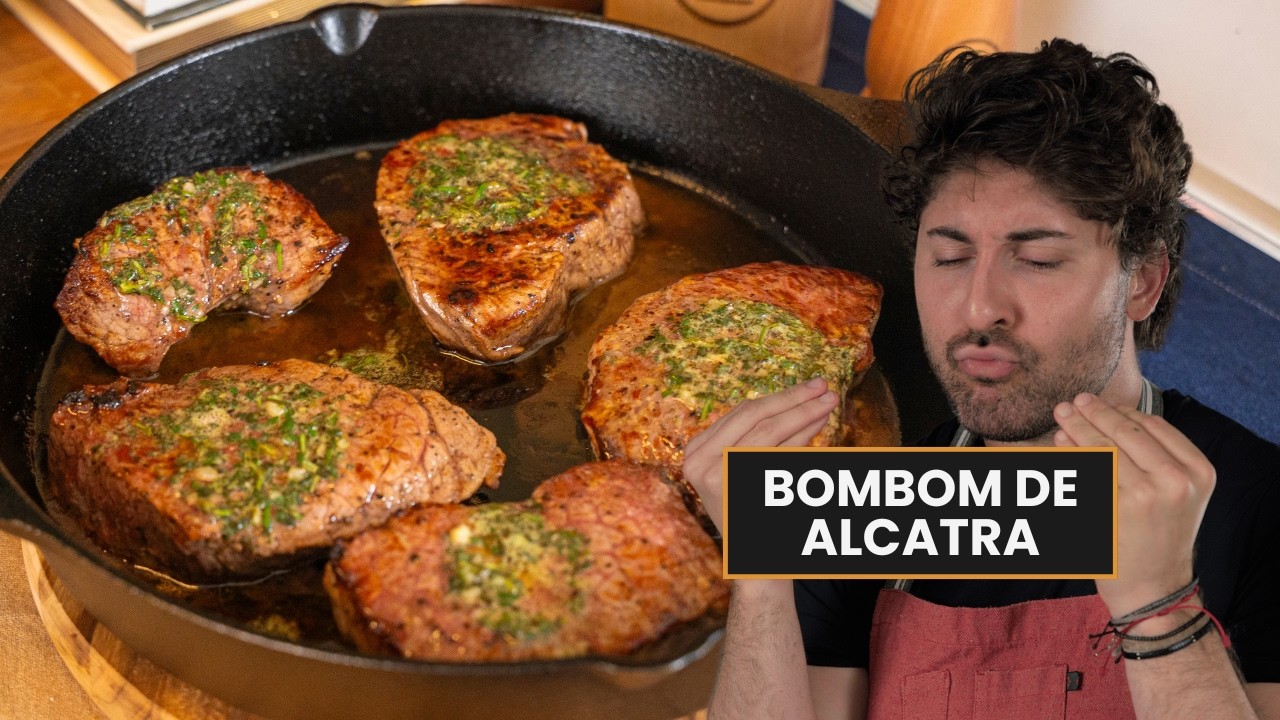 Churrasco sem brasa?  Esse Bombom de Alcatra na panela vai te surpreender! 😍