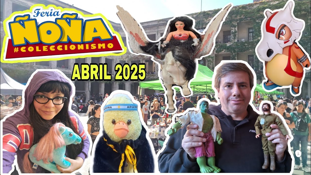 Feria Ñoña: Volvieron los Maravillosos 90's ❤️ #coleccionismo 🐤 Abril 2025