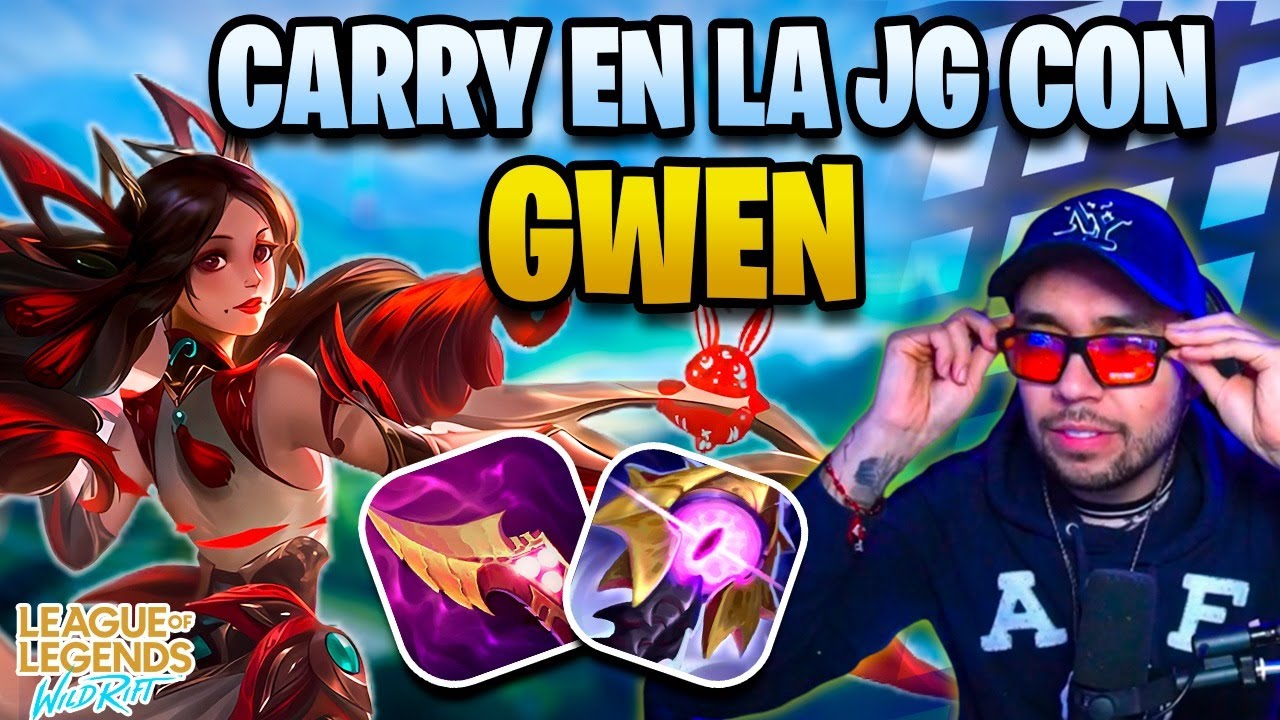 ¡GWEN LA REYNA DEL JUEGO TARDÍO! - ¿CÓMO JUGAR GWEN EN WILD RIFT?
