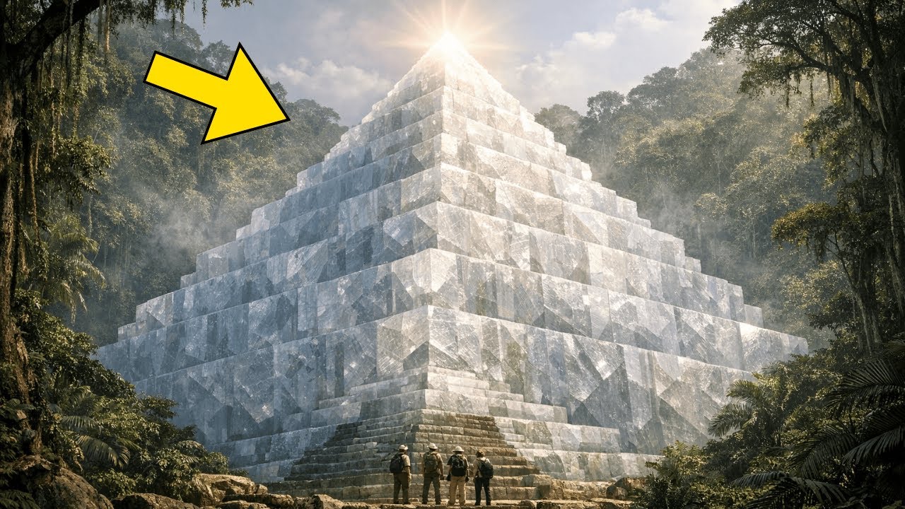 The Jungle Was Hiding a Crystal Pyramid They Didn’t Want You to See
