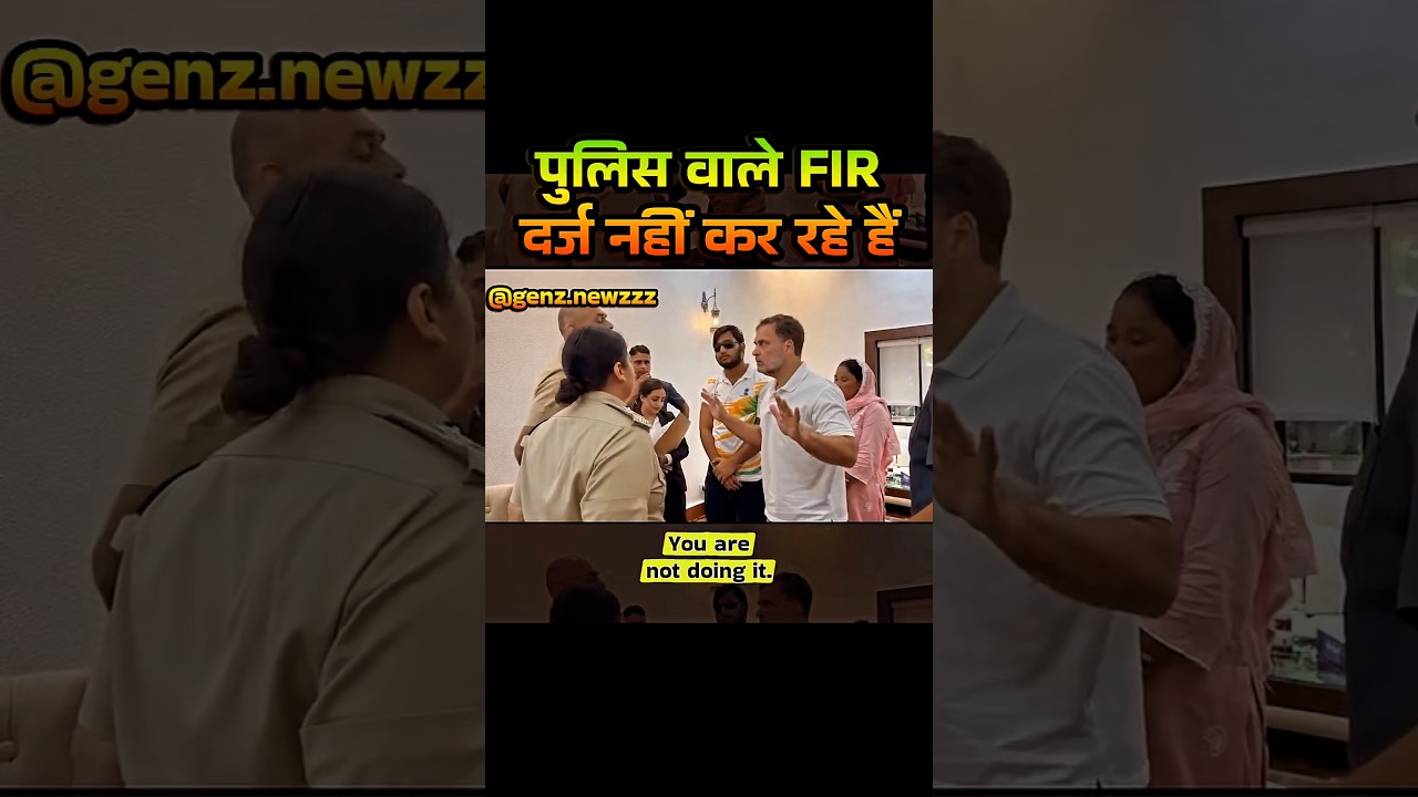 Rahul Gandhi demands FIR Against Pellet gun Student #cjp #viral #fyp #trending #shorts #status