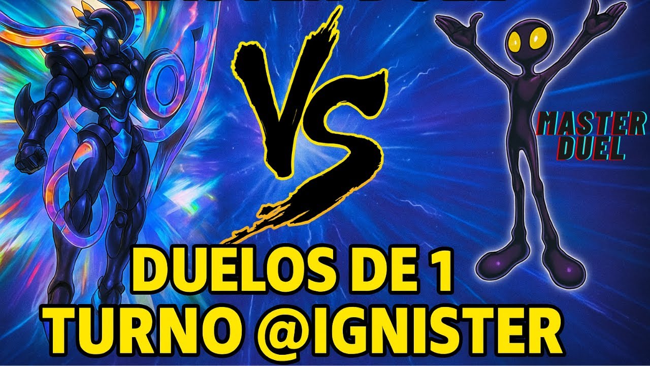 DUELOS DE 1 TURNO @INGISTER MASTER DUEL