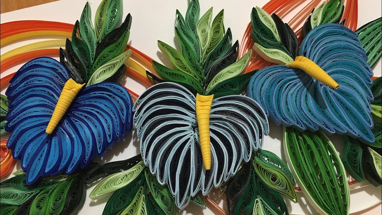 CALLA LILY QUILLING FLOWER DESIGNS by cathymagat/#artsandcrafts