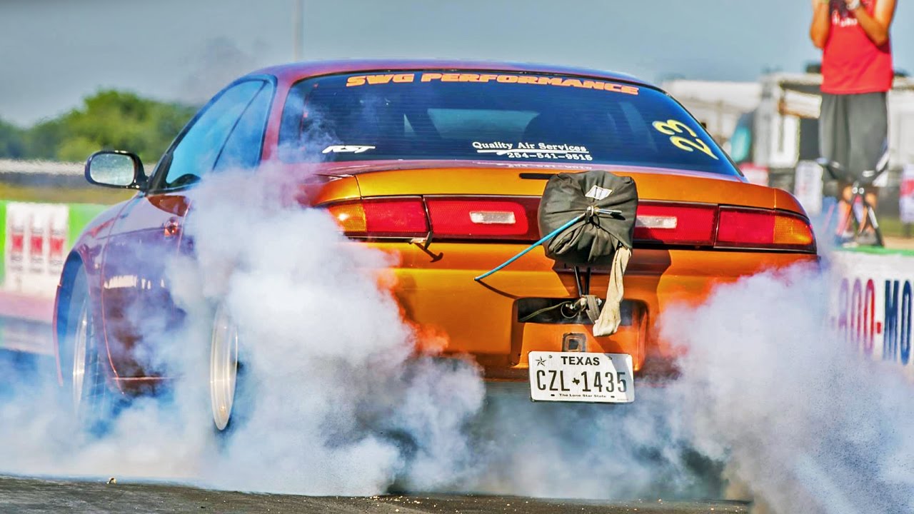 INSANE Nissan 240SX Turbo V8!
