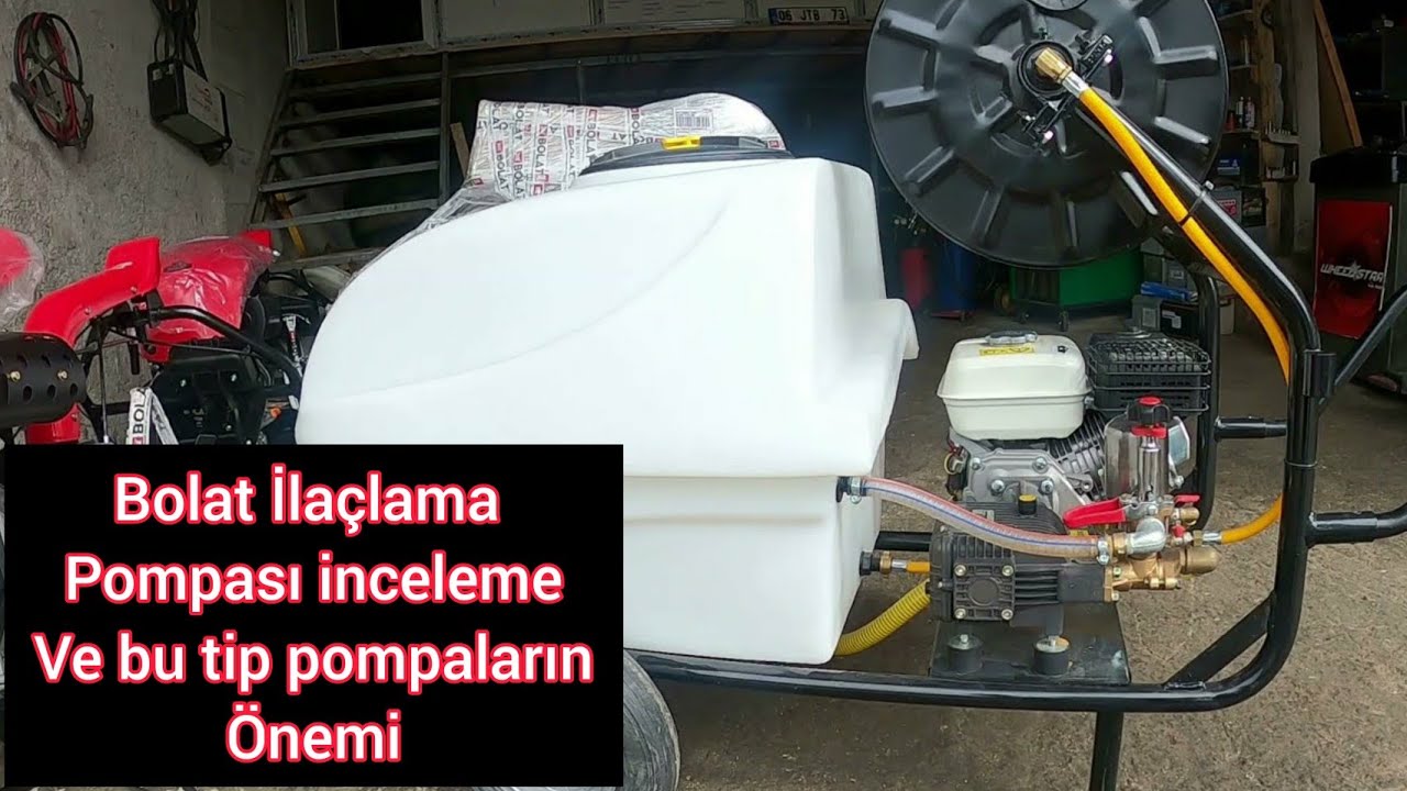Bolat pB-222 Benzinli 7 hp İlaçlama Pulverizatör 200 Litre / Bolat Pulverizatör İnceleme
