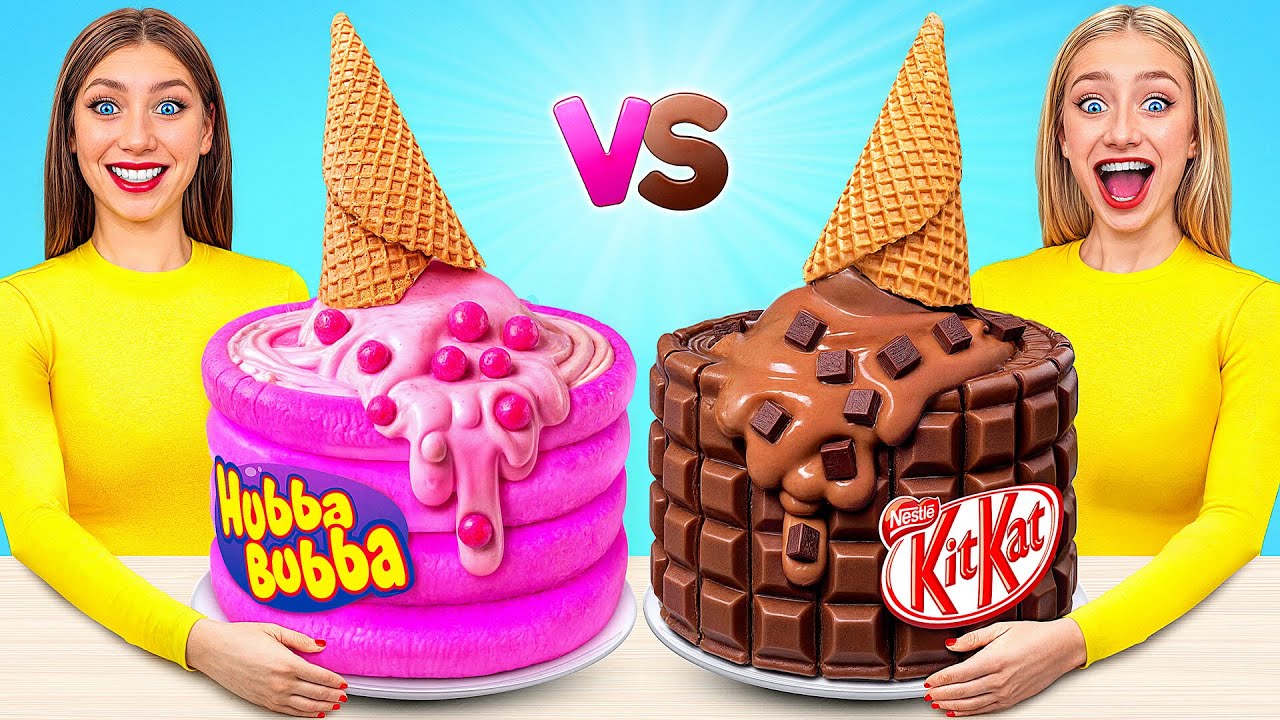 Bubble Gum vs Chocolate Food Challenge | Epic Food Battle by Choco DO