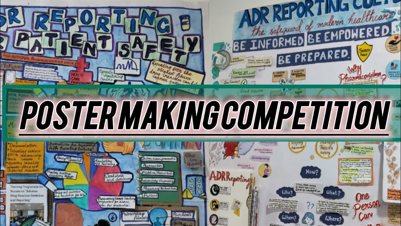 Pharmacovigilance week - Poster making competition and presentation on Adverse drug reaction (ADR)💊🩺