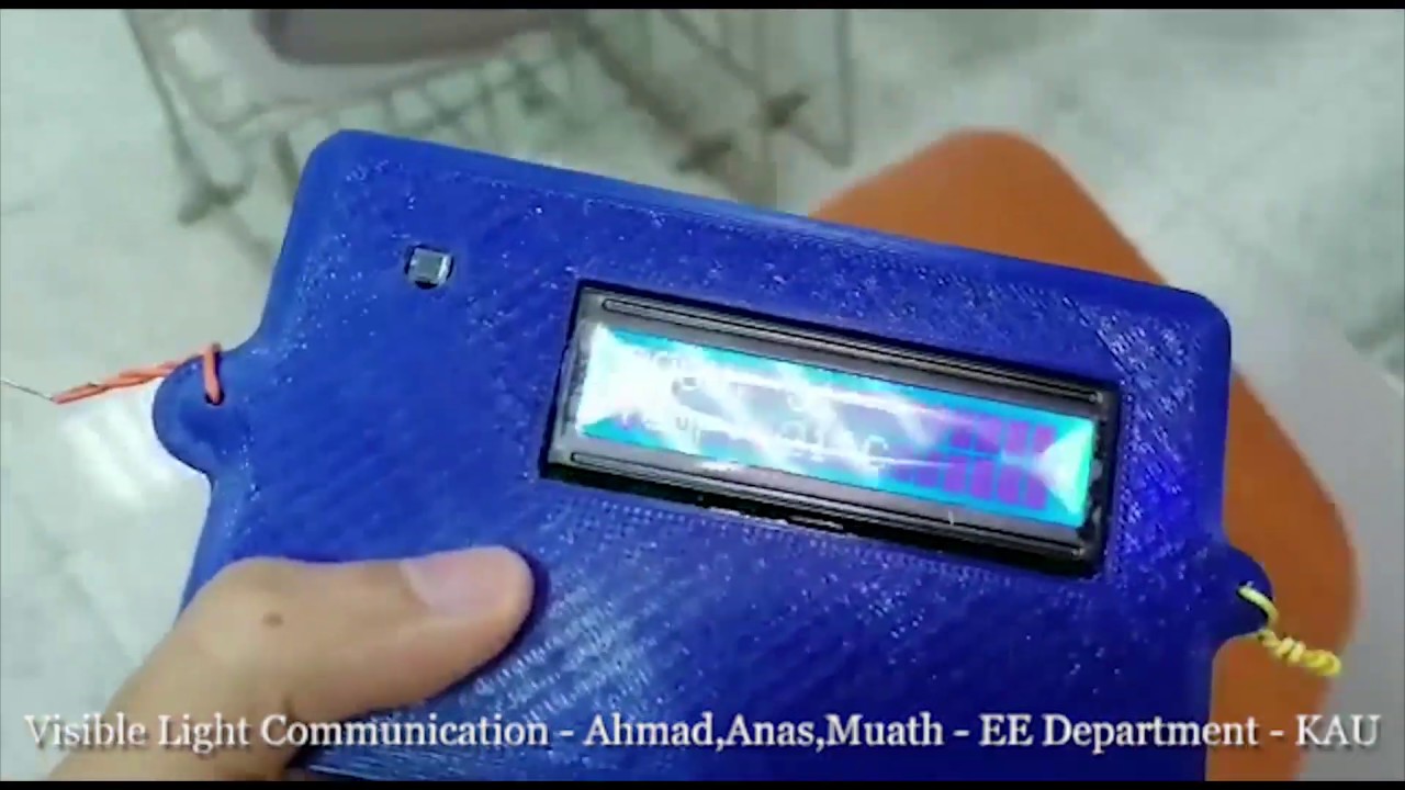 Indoor Positioning using Visible Light Communication Demo