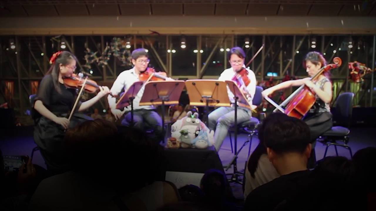 Promise of the World ~ Merry-go-round of Life - Howl's Moving Castle - Arpeggione String Quartet