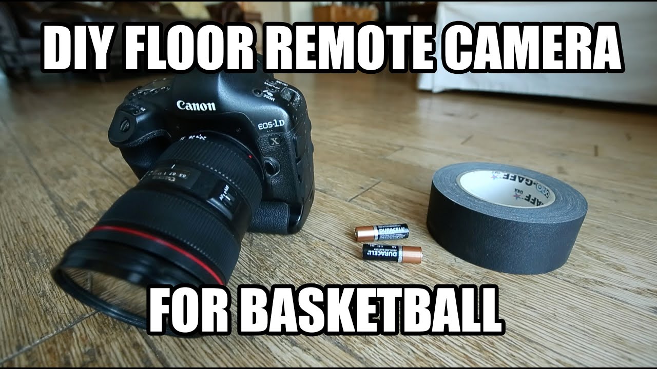 DIY Floor Remote Camera For Basketball
