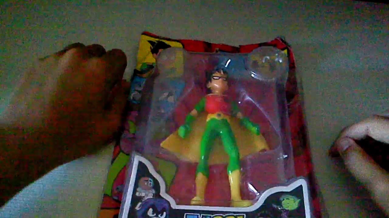 Unboxing:Boneco Do Robin (Bonecos de Ação)#5