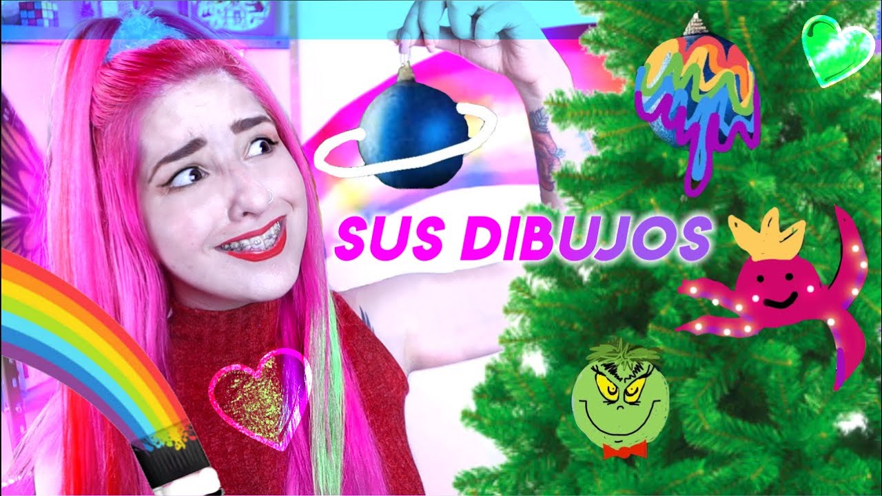SEGUIDORES DIBUJAN LAS BOLAS DE MI ARBOL DE NAVIDAD🎄| decorando mi arbolito con su ayuda - Ann Look