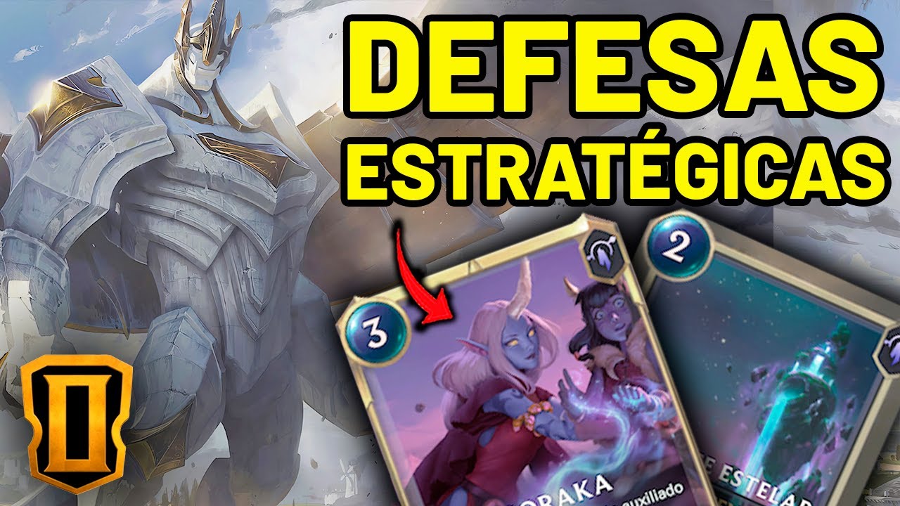 DEFESAS ESTRAT&Eacute;GICAS | GALIO SORAKA  | LEGENDS OF RUNETERRA DECK