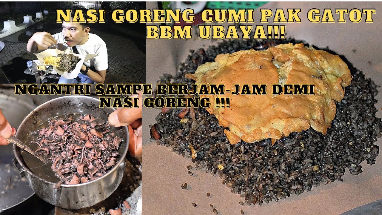 NASI GORENG CUMI VIRAL DI SURABAYA !!! MANTAN ANAK ELEKTRO YANG JADI PENJUAL NASGOR !!!