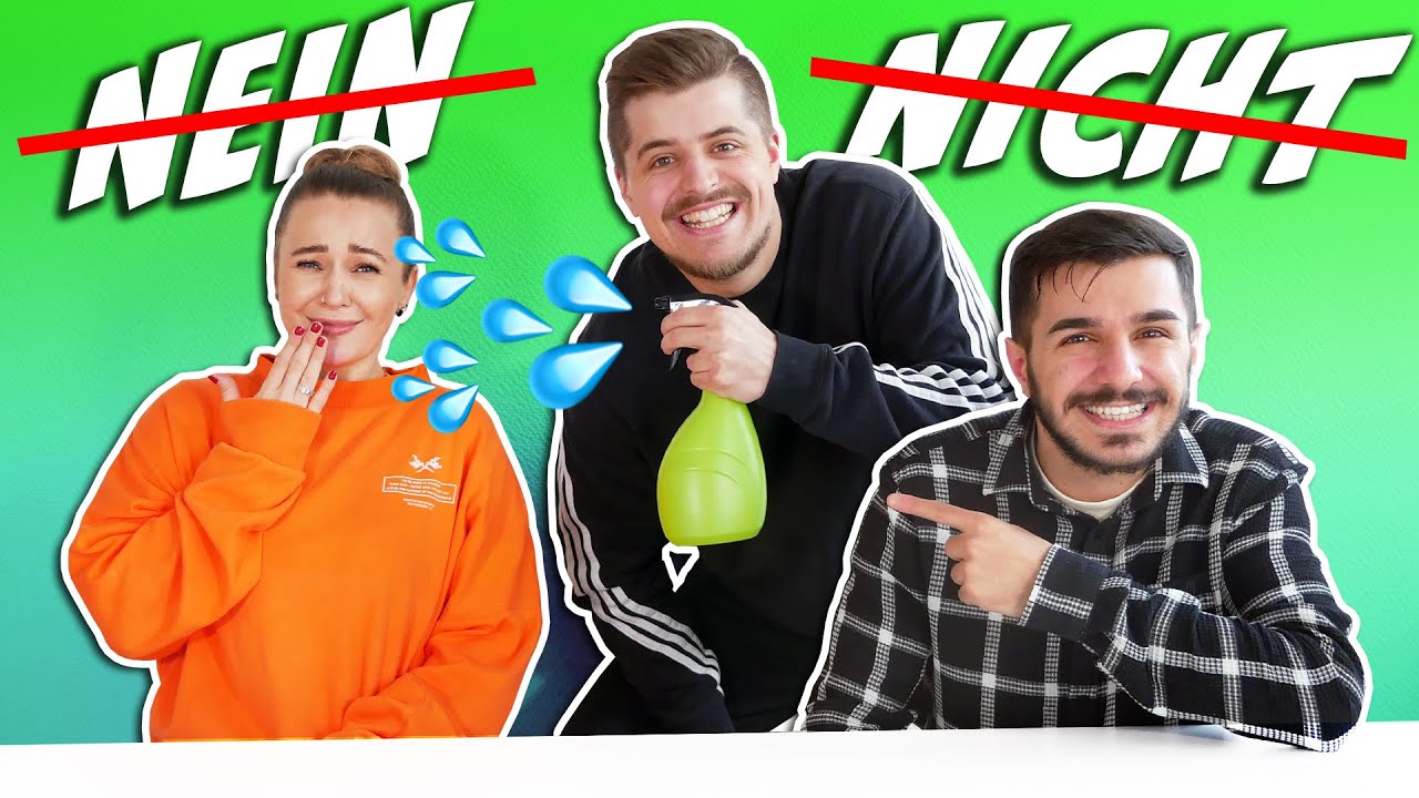 ANTWORTE RICHTIG, SONST WIRST DU NASS! 😲 Fiese JA NEIN NICHT Challenge