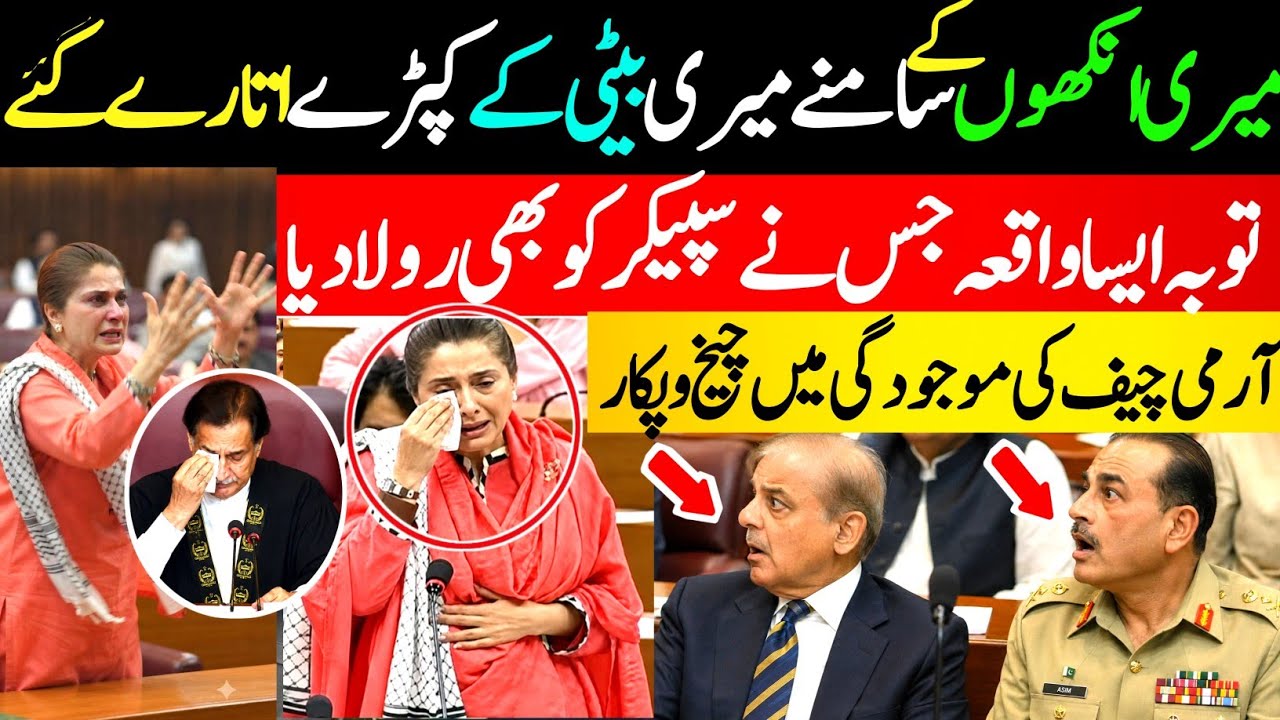Shandana Gulzar's Fiery Assembly Speech Sparks Uproar | Pakistan Politics Latest