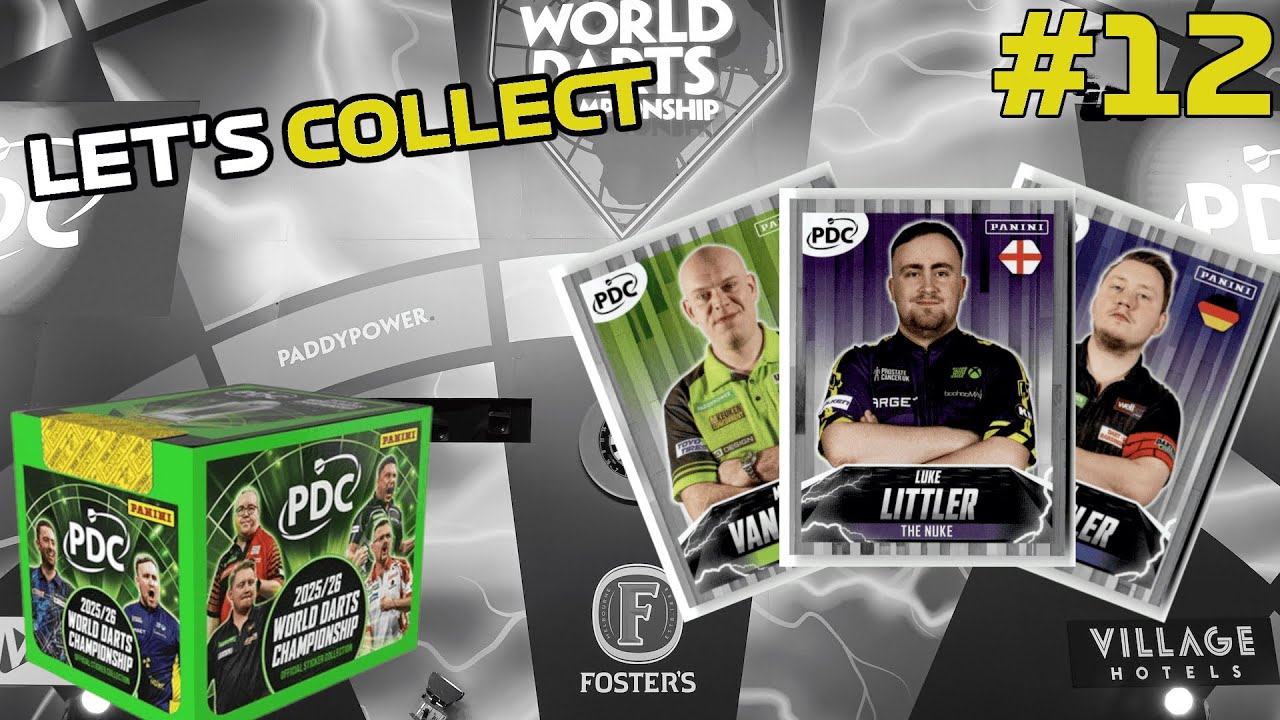 PANINI DARTS WM World Championship STICKER 2025/26 🎯 LETS COLLECT #12 😱🔥