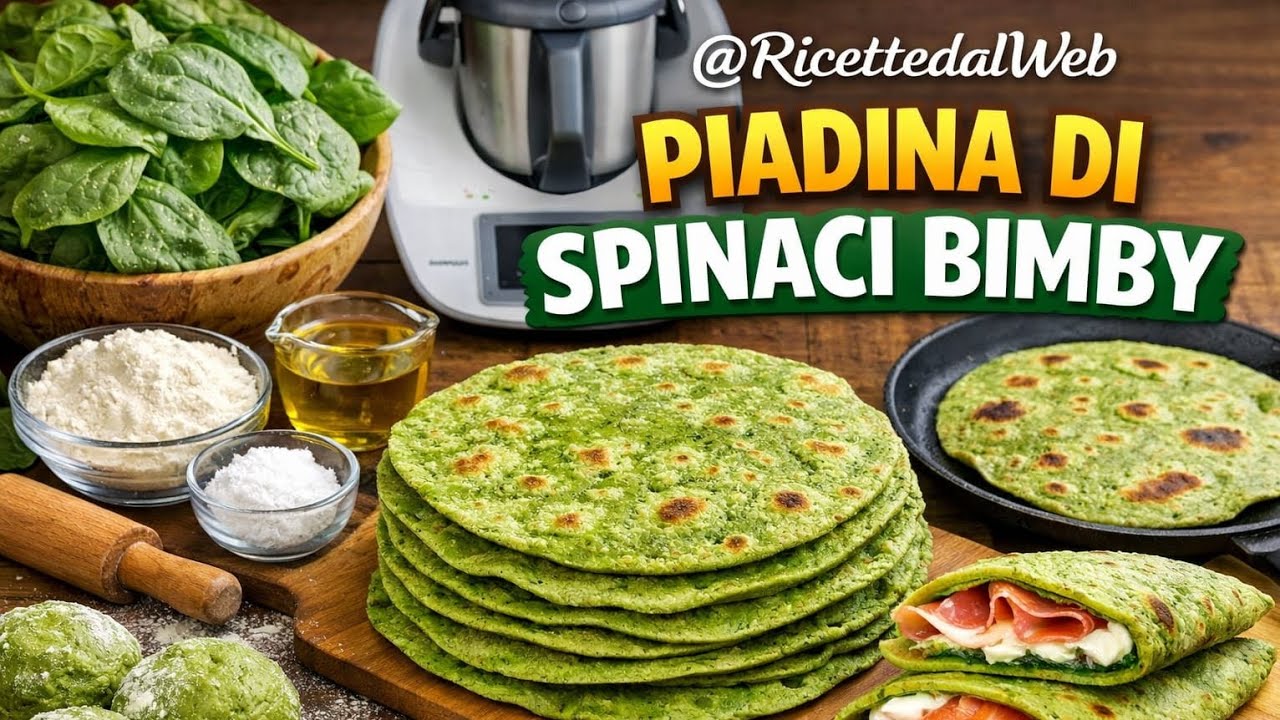 Ricette - Piadina con Bimby 