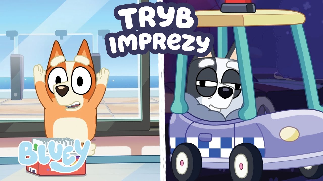 Czas na imprezę z Bluey! 🥳 🎉 | Blue - Oficjalny Polski Kanał