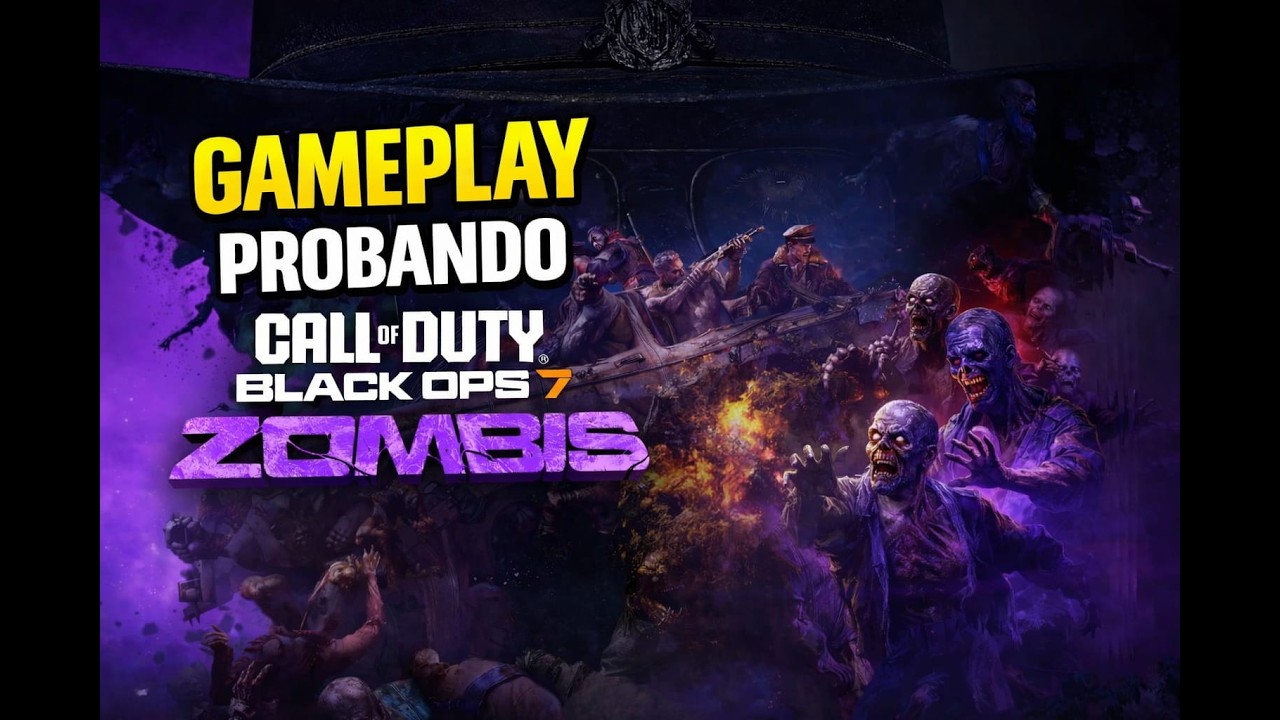 BLACK OPS 7 ZOMBIS GAMEPLAY! probando MAPAS y ARMAS.