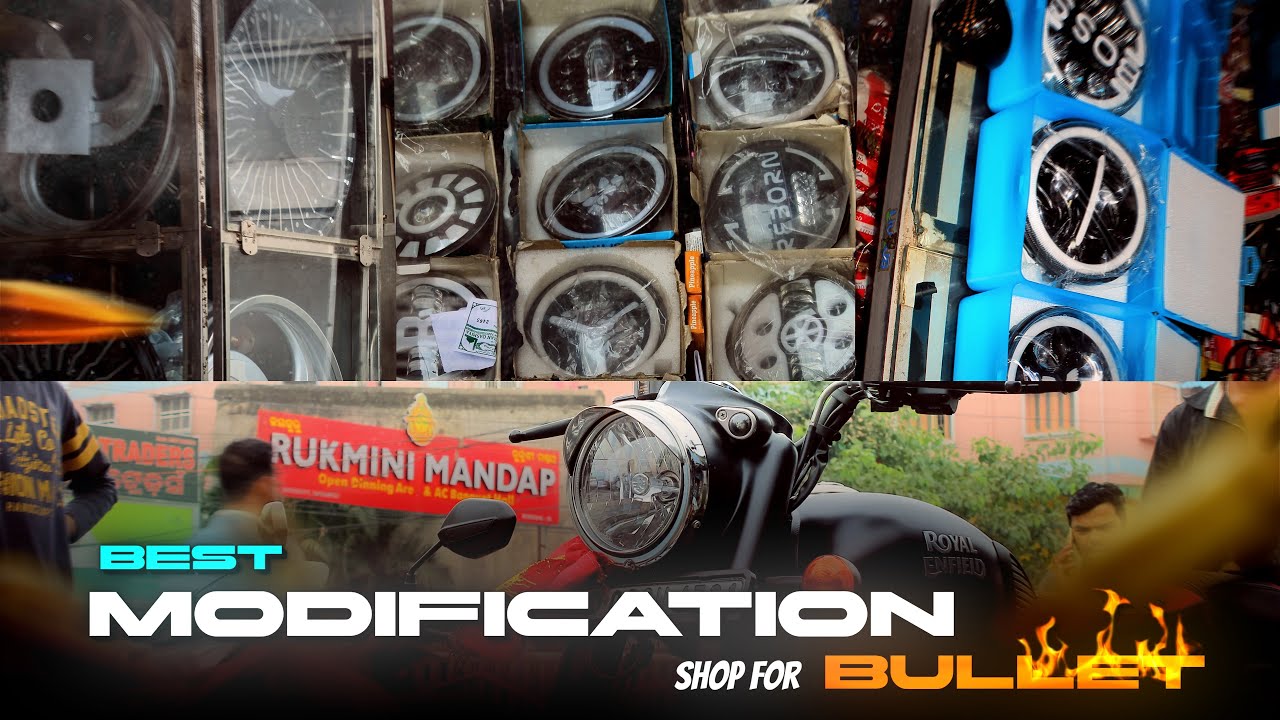 Best Modification Shop For Bullet Lovers😍| All accessories are available in this shop 🏬 |