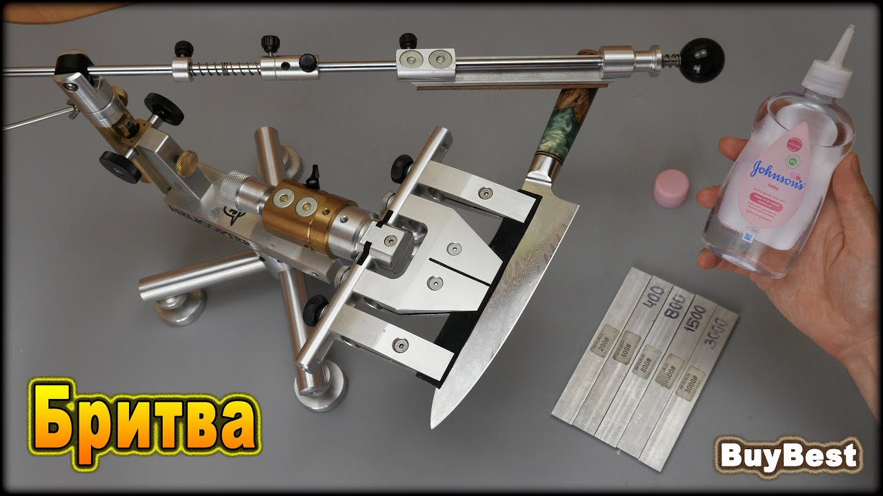 Top Алмазные бруски с Алиэкспресс + Масло детское Johnson's Baby + Pro точилка KLODCHIK “Helicopter”