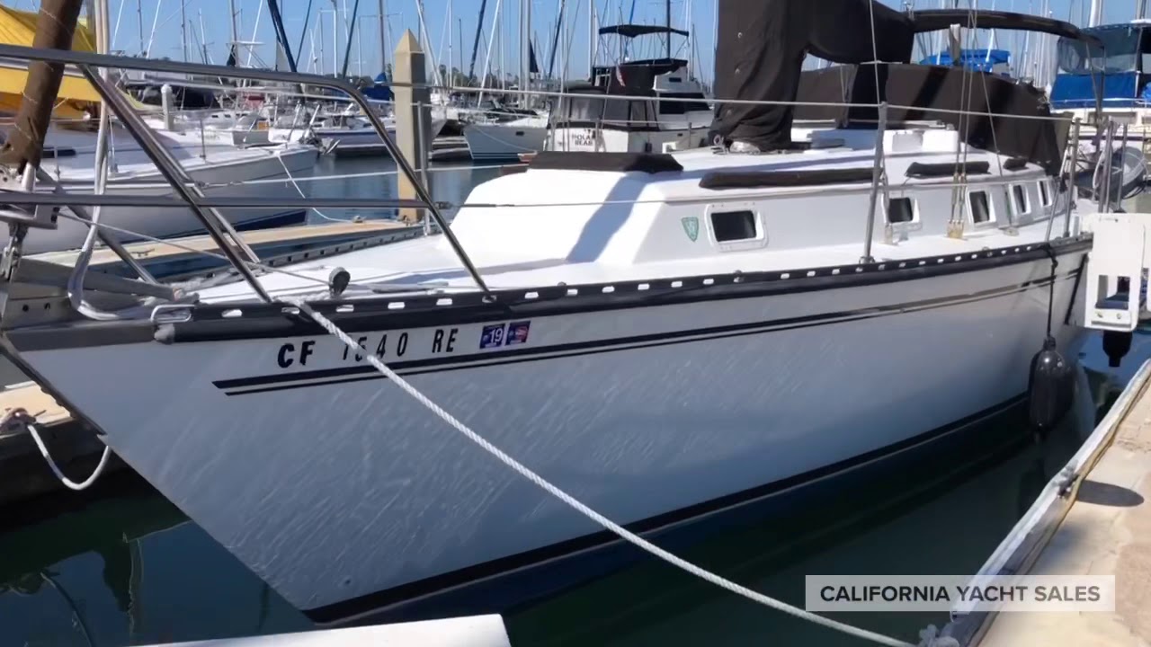1985 Endeavour 33 Sailboat Walkthrough - California Yacht Sales