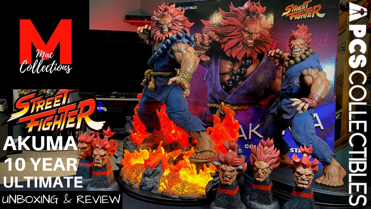 AKUMA 10 YEAR ULTIMATE STAUTE BY PCS : Unboxing & Review