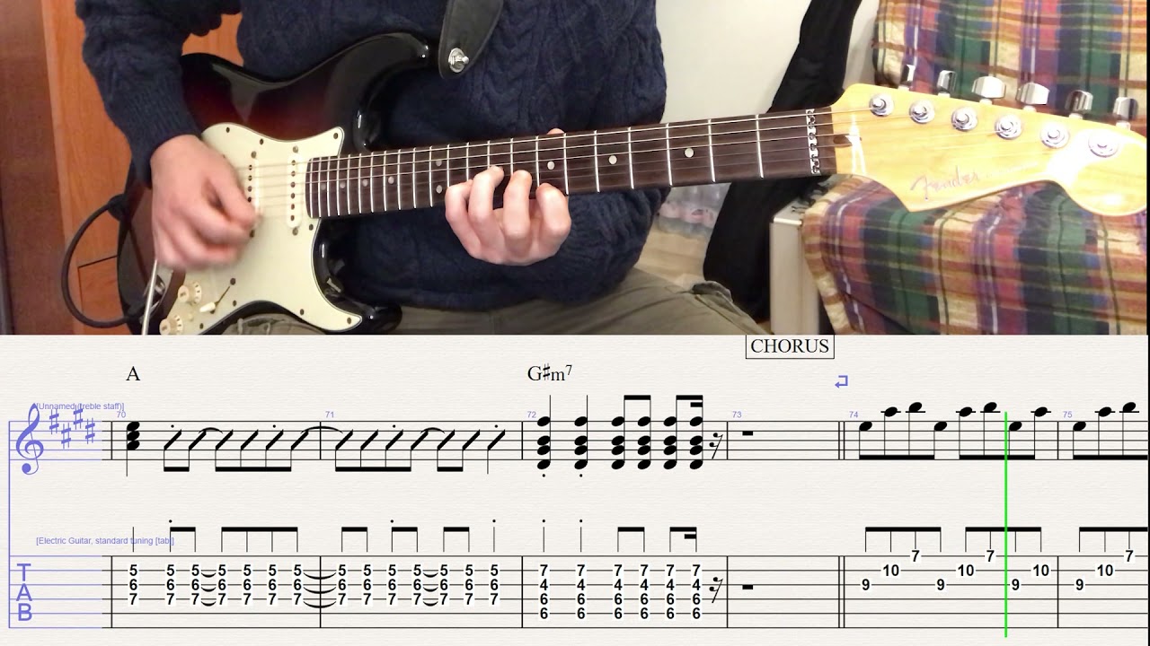 John Mayer - No Such Thing  GUITAR COVER + PLAY ALONG TAB + SCORE