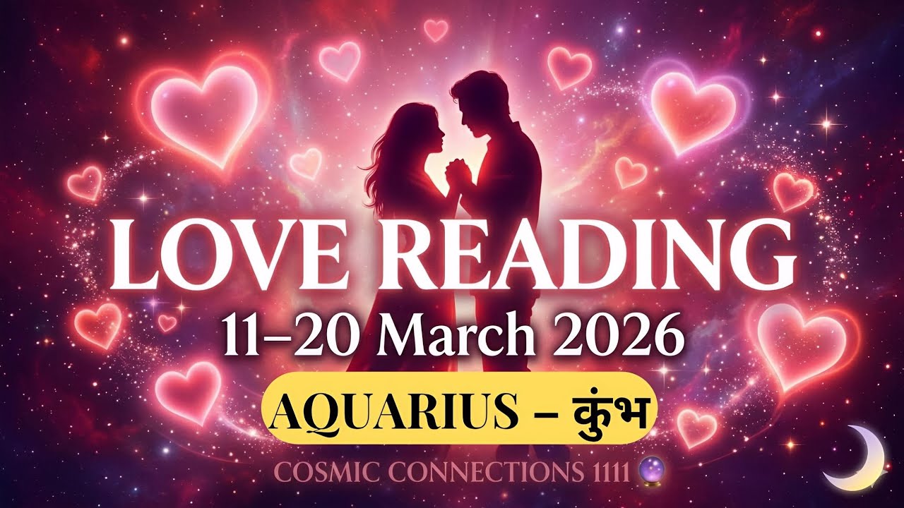 ♒AQUARIUS (कुम्भ राशि )11-20 MARCH Love Reading ❤️Fresh start hogi😍Hindi Tarot Reading